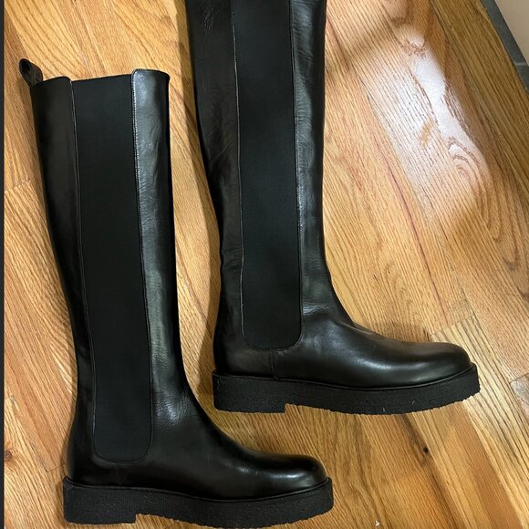 NWOT STAUD Women's Black Palamino Tall Boot (Size 40) - Picture 10 of 10